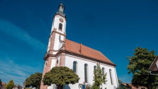 Evangelische Barokkirche in Meißenheim.