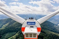 Winfried Kretschmann besucht badenova-Windpark am Hohenlochen in der Ortenau