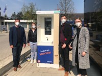 Saubere Hände auch unterwegs: badenova bietet „WaschBar“ in Bad Krozingen
